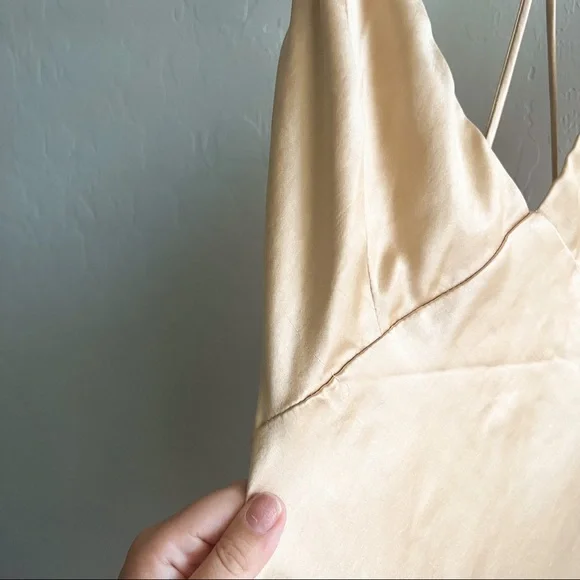 Field Of Dreams Midi Dress Champagne - Picture 5 of 6